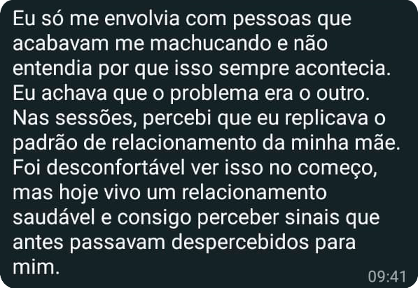 Depoimento de Isabella